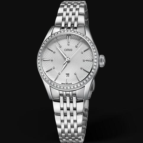 Review Oris Artelier Date Diamonds 28mm Replica Watch 01 561 7722 4951-07 8 14 79 - Click Image to Close